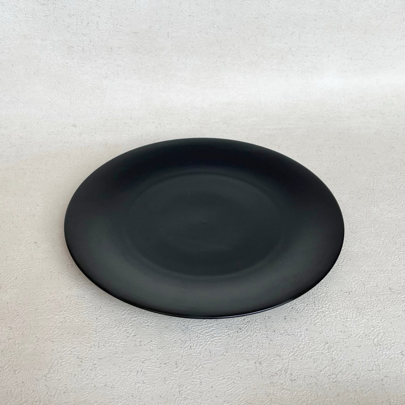 Matte black dinner plate/27cm/sp-024
