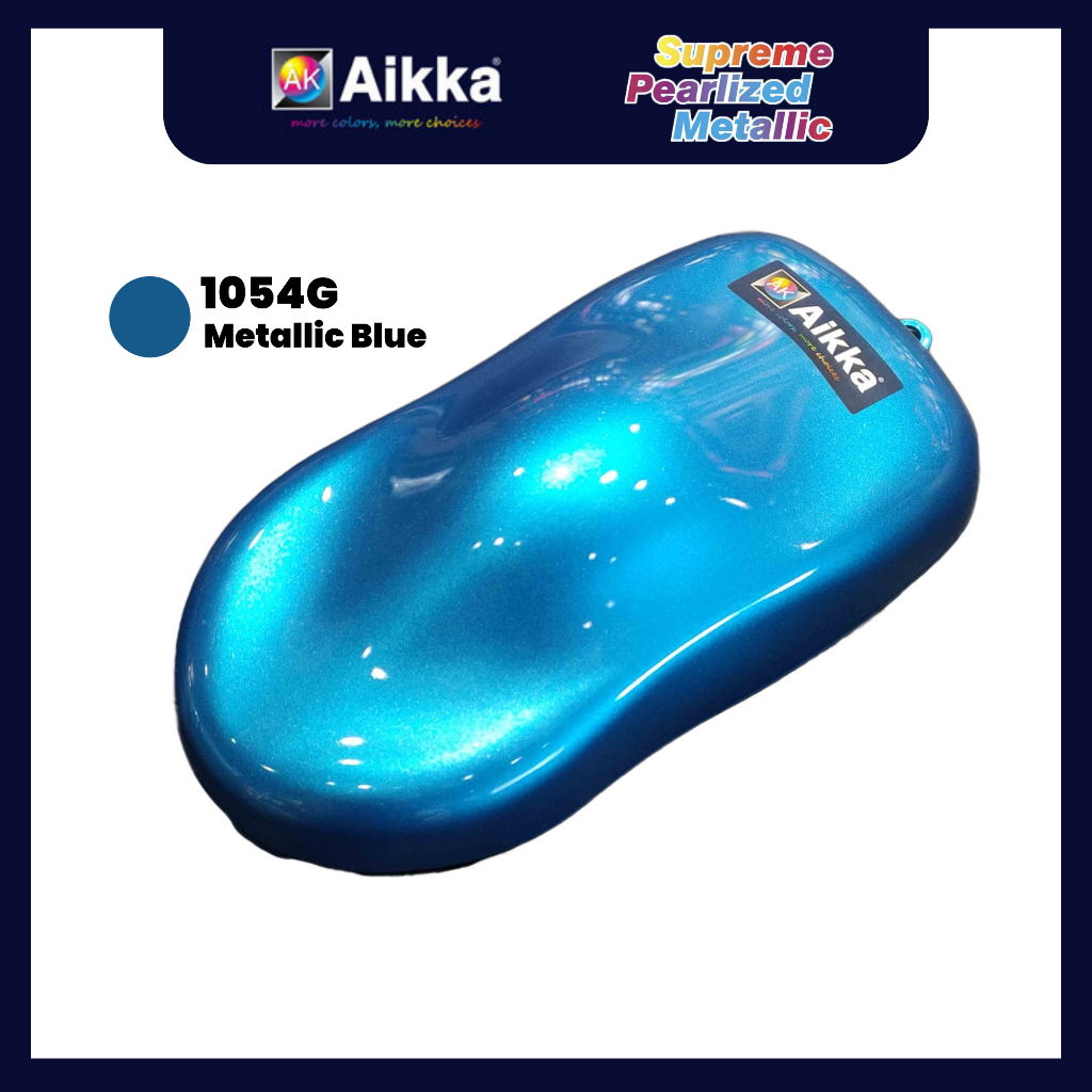 1054G METALLIC BLUE | AIKKA SUPREME PEARLIZED METALLIC