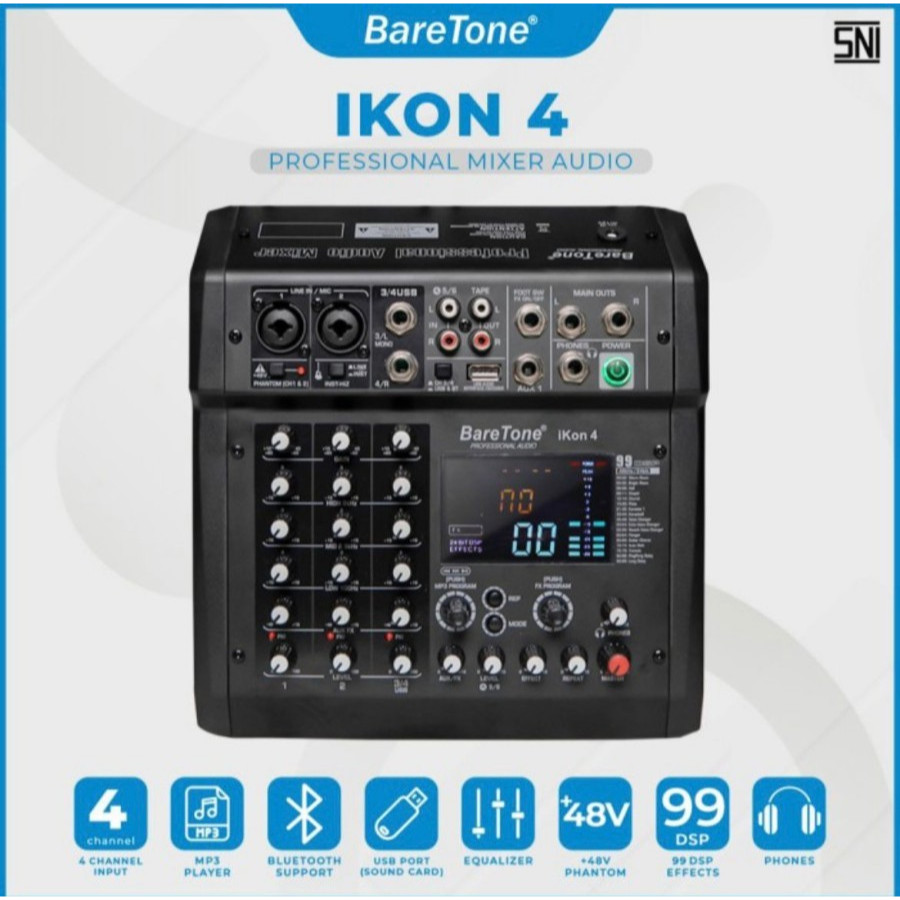 Mixer Audio Baretone IKON 4