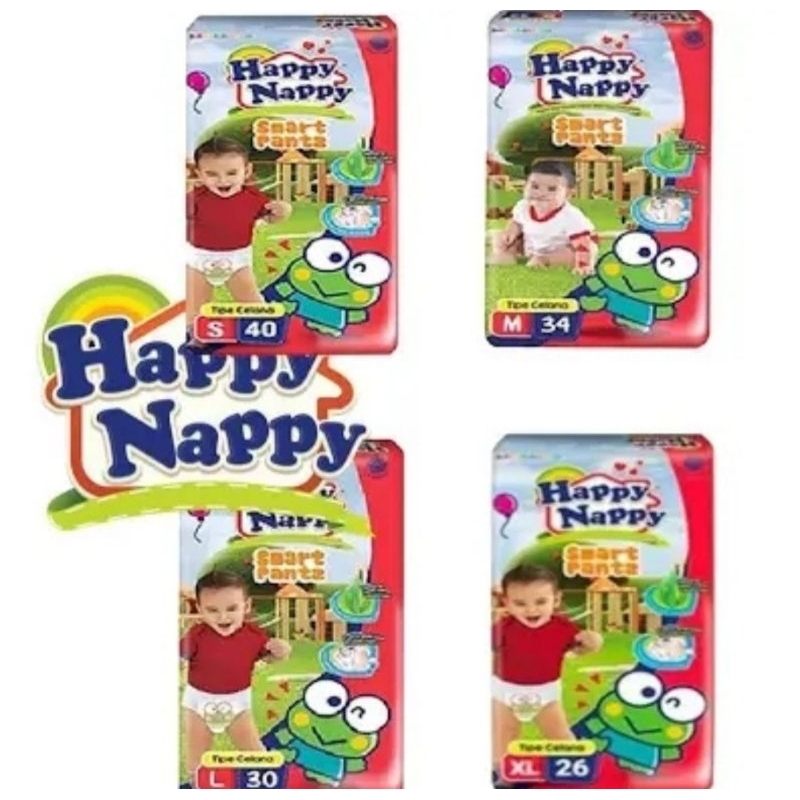 HAPPY NAPPY PANTS S40/M34/L40