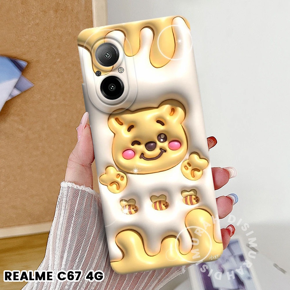 Case Hp REALME C67 4G - Fashion Case Kartun 3D (SH11) - Type lainya via chat - Realme C67 4G Terbaru