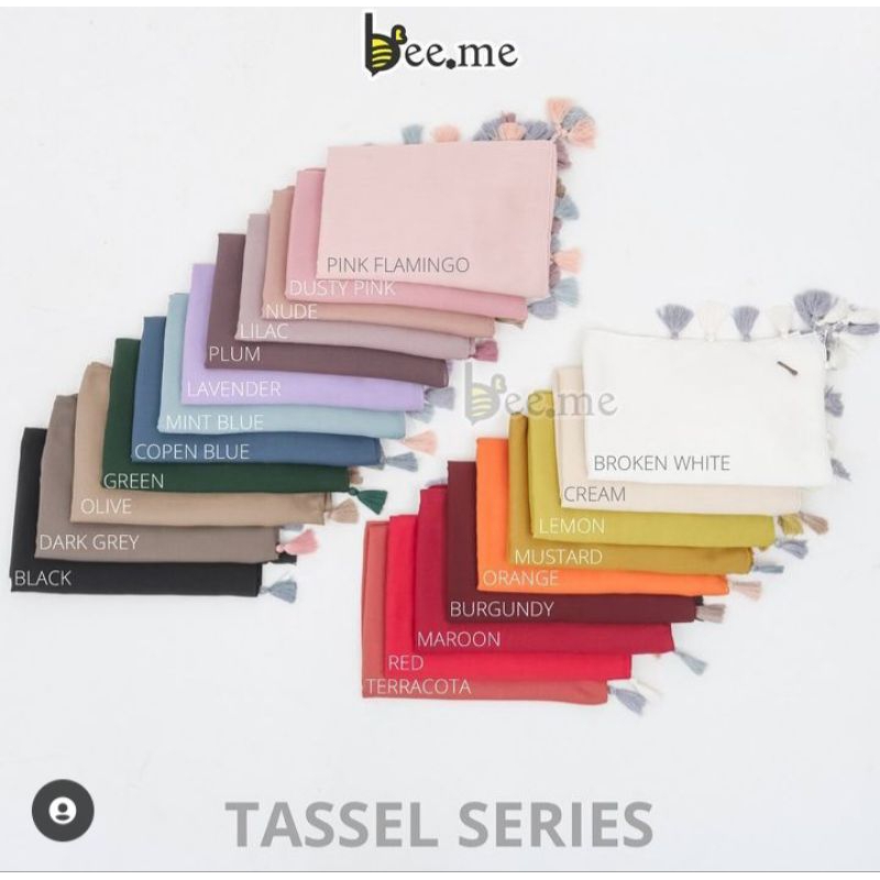 TASSEL SERIES BY BEEME SCARF/100%original/beeme/scarf