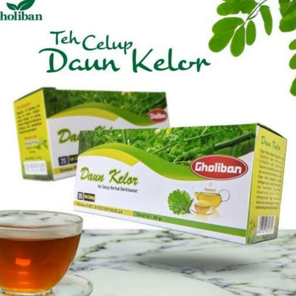 

Teh Celup Daun Kelor Gholiban