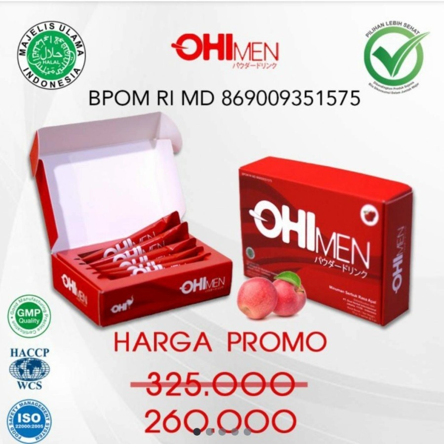 Ohimen minuman stamina pria