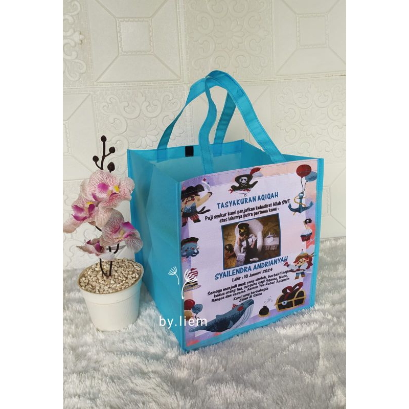 

Tas Aqiqah 4 Bulanan Kehamilan Pernikahan Tahlil Haji Wedding Umroh Tedak Siten Ulang Tahun Goodiebag Hantaran