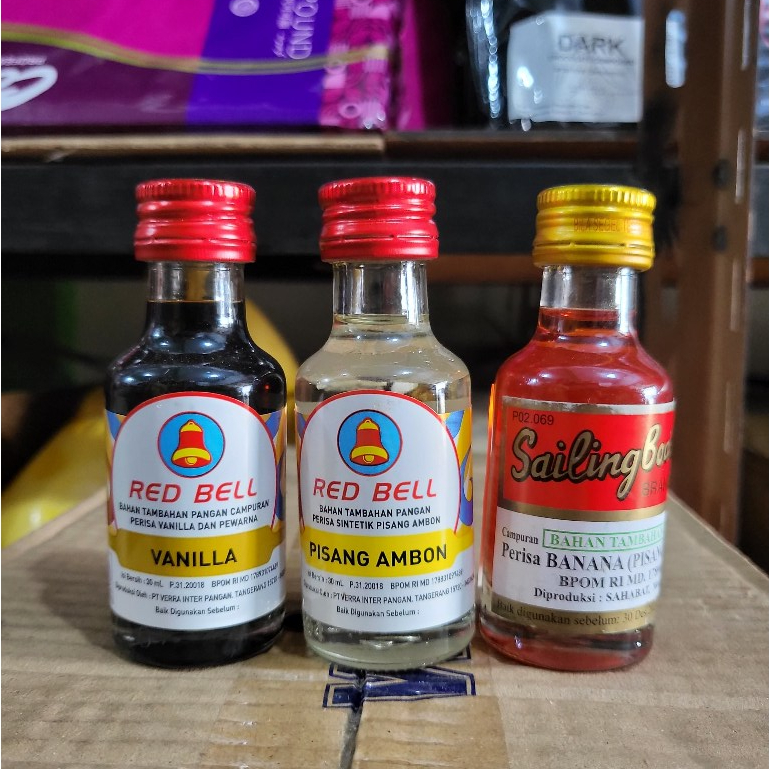 

Pewarna Makanan Red Bell dan Sailing Boat Botol Kaca 30 ml