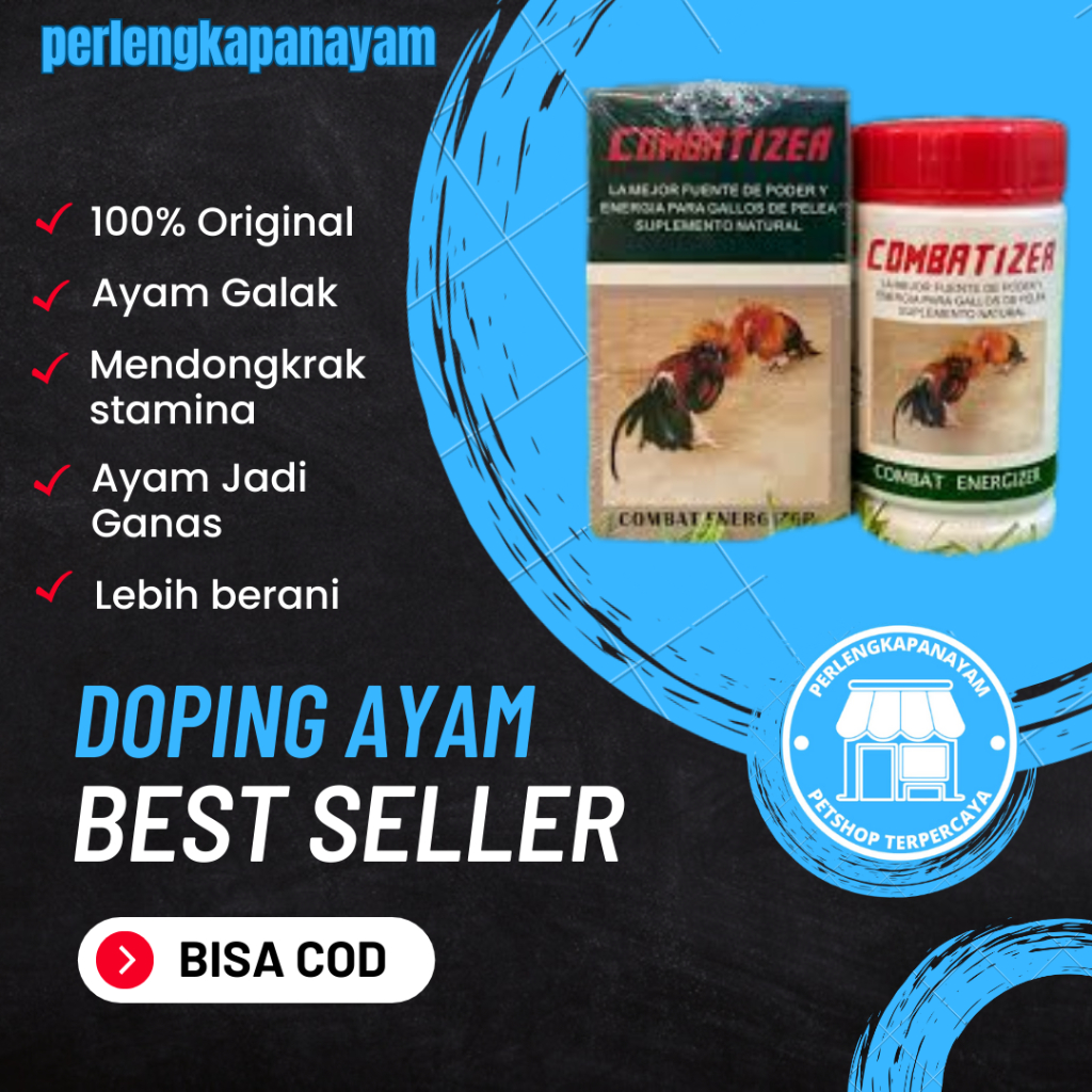 COMBATIZER Doping Ayam Pisau Lebih Galak