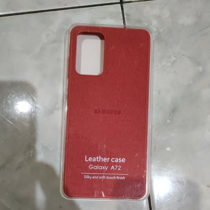 case samsung a72 leather case silky soft