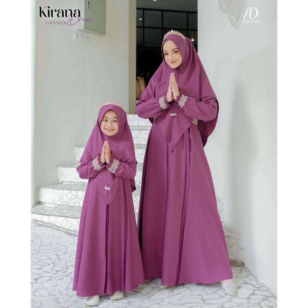Couple Mom&Kids Dress.Couple Kirana - Artie Daily (READY STOK)