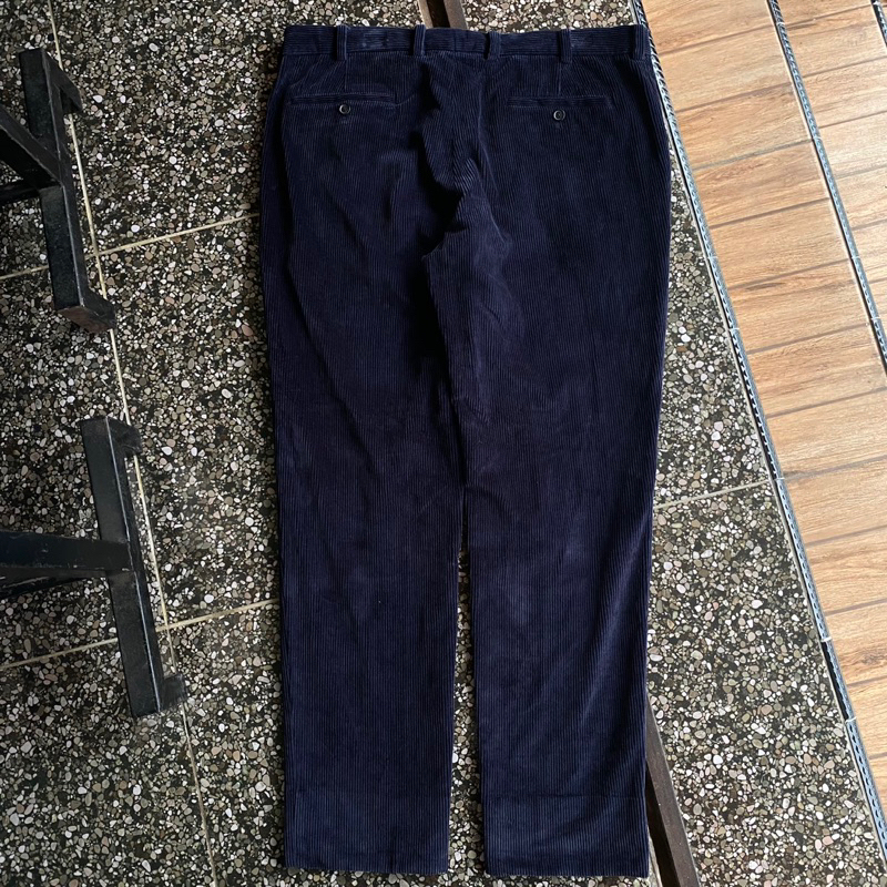 Corduroy pants brooks brothers (30) - Warna dark navy