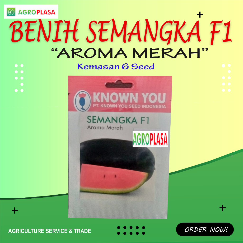 Benih Semangka AROMA MERAH F1 Known You Seed