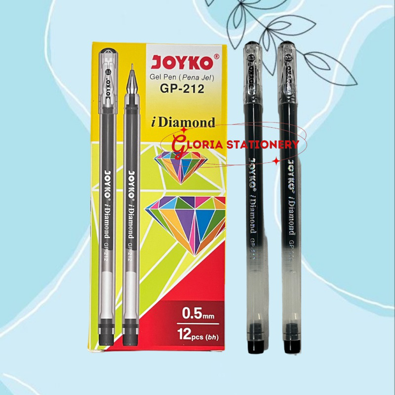 

Pulpen gell Joyko mata jarum GP 212/ Joyko Pulpen gell mata jarum 0,5 GP 212/ Pen gell joyko GP 212