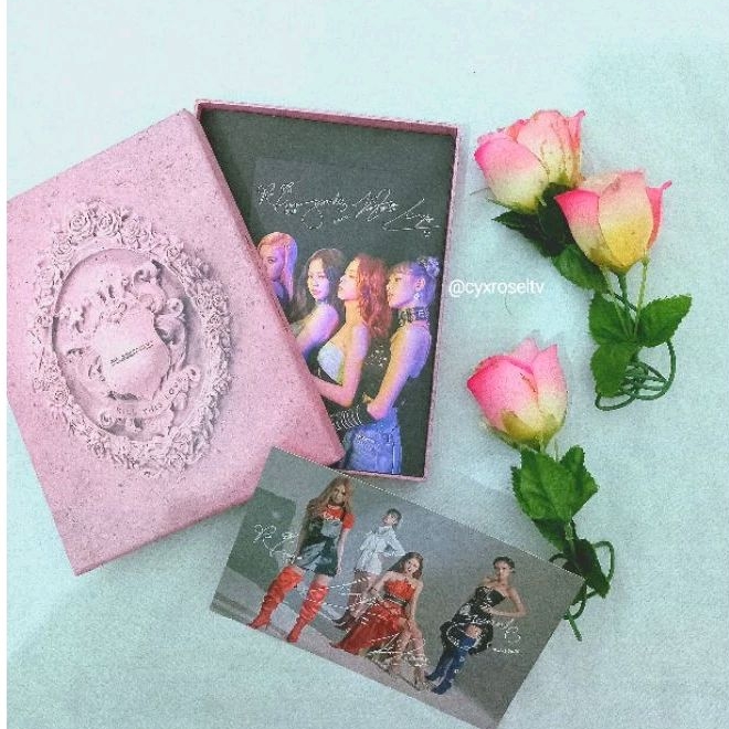 [PRELOVED] ALBUM OFFICIAL BLACKPINK "KILL THIS LOVE" PINK VERSION FULL SET