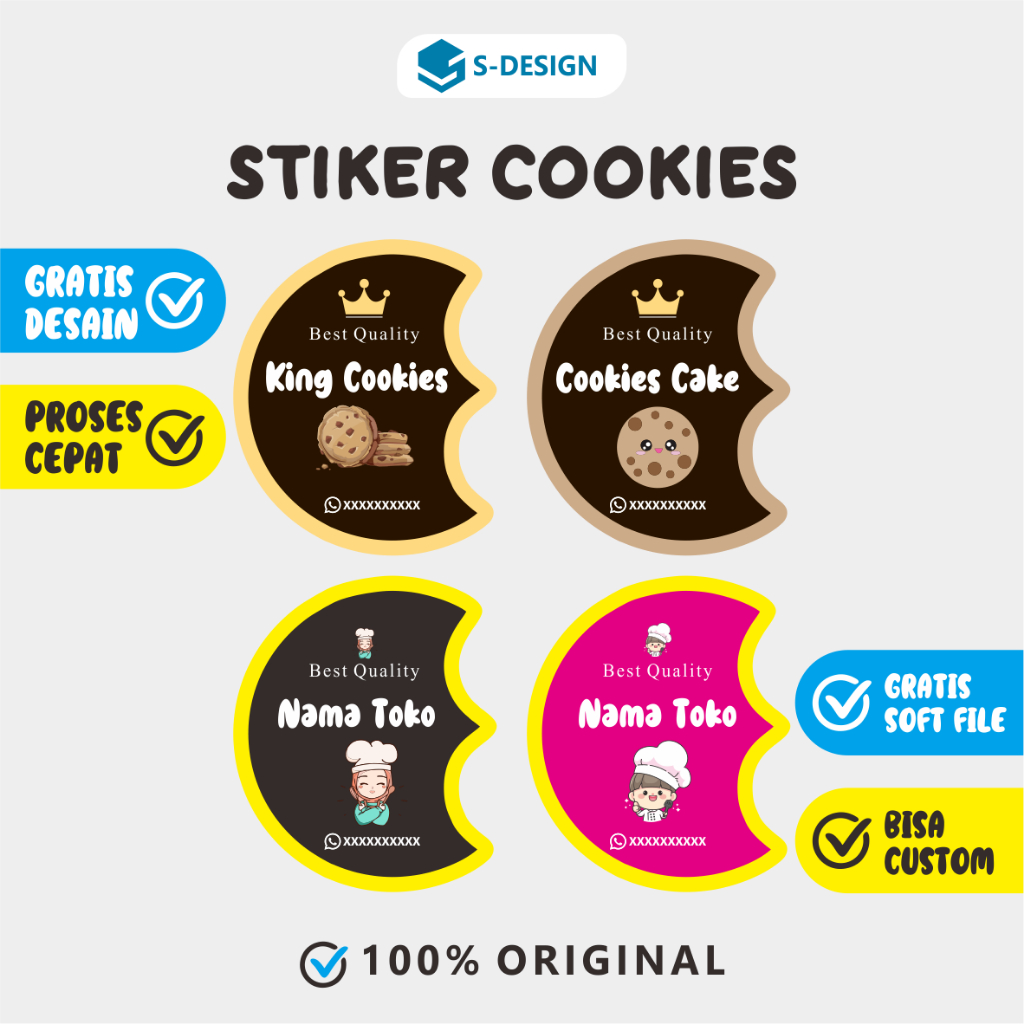 

STIKER COOKIES / STIKER COKLAT / STIKER TOPLES / STIKER KUKER / STIKER KUE KERING / STIKER RAMADHAN / STIKER IDUL FITRI / KUE LEBARAN / KUE RAMADHAN / STIKER / LABEL / STIKER LABEL / STICKER LABEL / STIKER CUSTOM / STICKER CUSTOM
