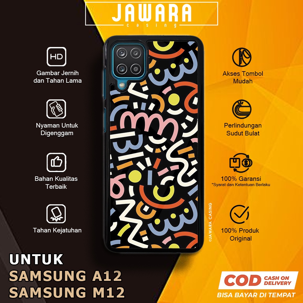 Case Samsung A12 M12 Casing Samsung A12 M12 [DDLE] Premium Glossy Case Hp Samsung Jawara Casing Hp S