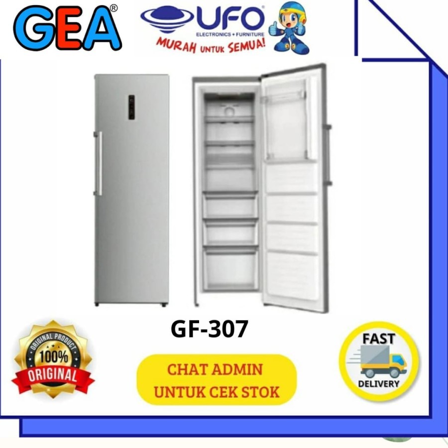 GEA GF307 FREEZER STANDING 307 L