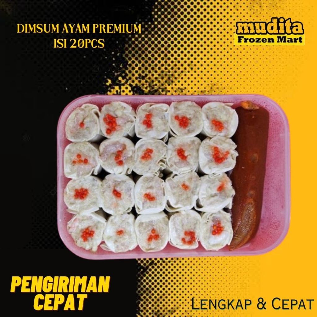

Dimsum Ayam Premium Isi 20 Beku Frozen