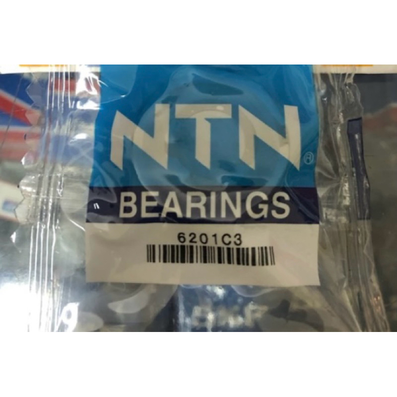 Ball bearing seri 6201 Polos tanpa tutup merk koyo dan ntn
