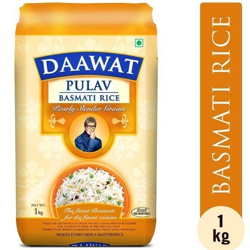 

DAAWAT PULAV BASMATI RICE 1KG / Beras India