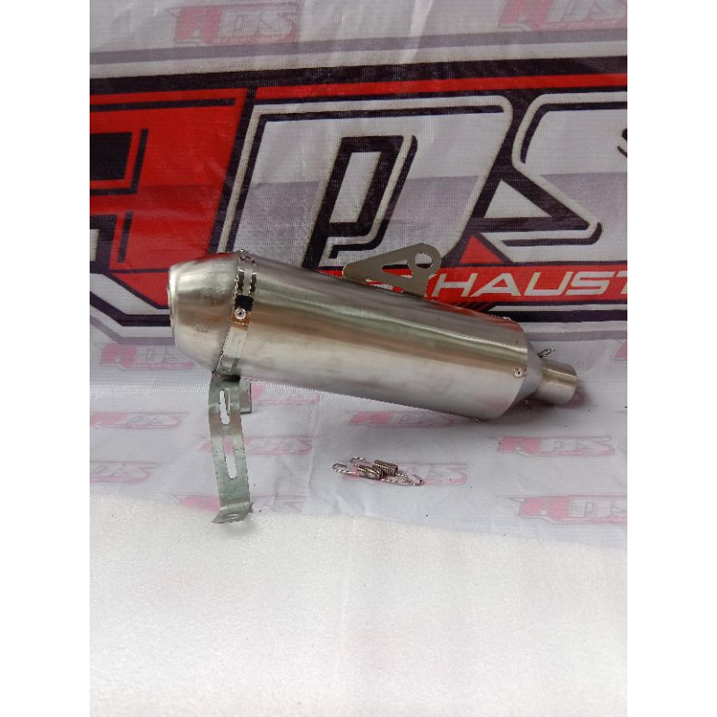 Slincer Knalpot Racing Norifumi Polos STENLISE  (Slincer only inlet38mm)
