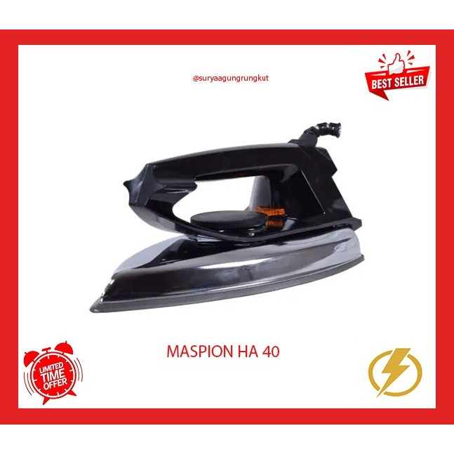 SETRIKA MASPION - HA40