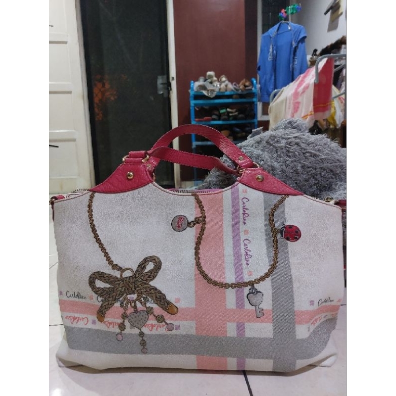 carlo rino bag handbag 100% original authentic preloved