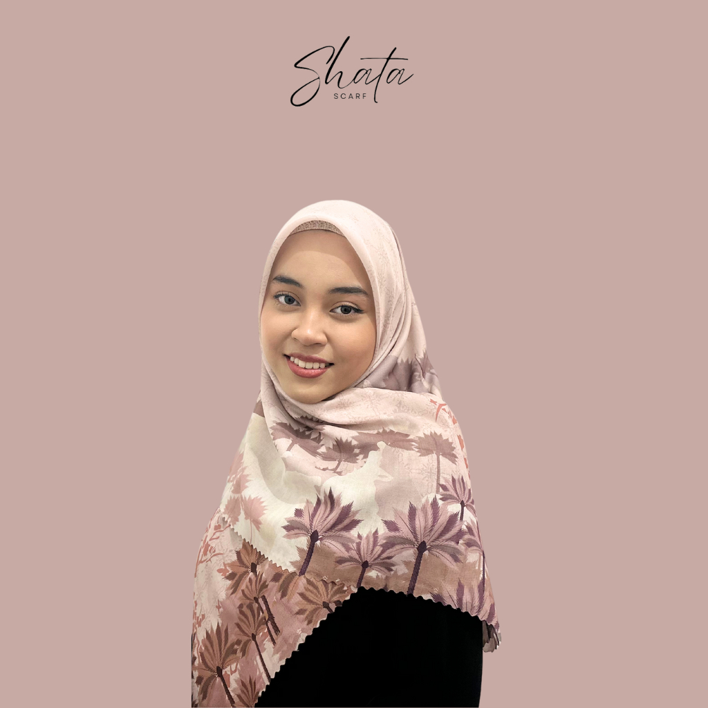 Shatascarf - ALISBA Pattern Ultrafine Premium Voal | Hijab Printing