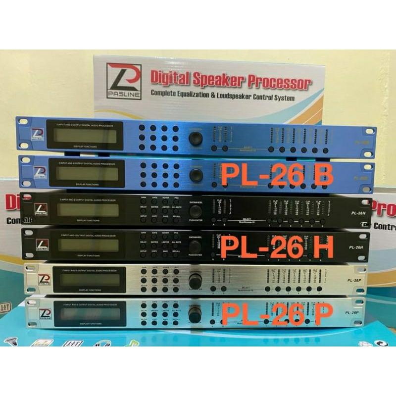 Dlms Pasline PL26 speaker management Pasline PL26 (2 in 6 out)