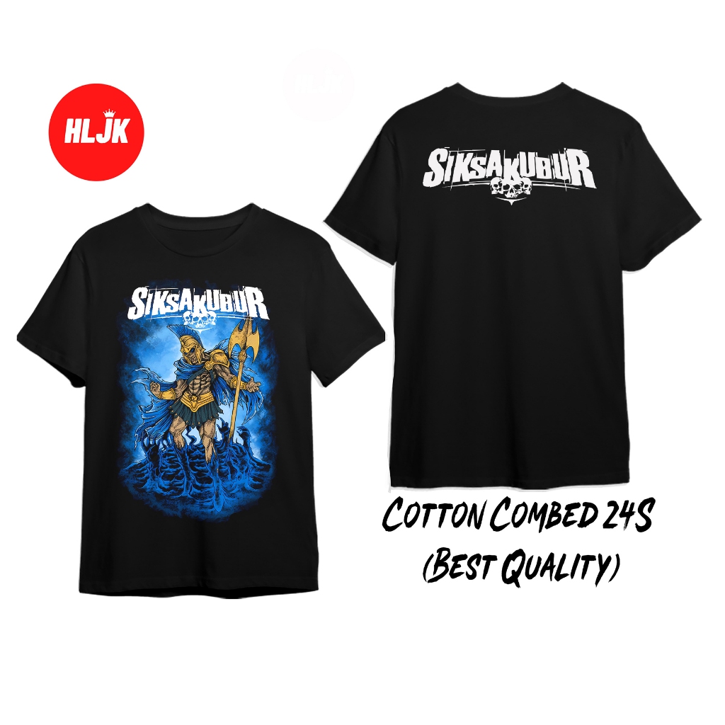 Kaos Band Siksa Kubur / Tshirt Rock Metal