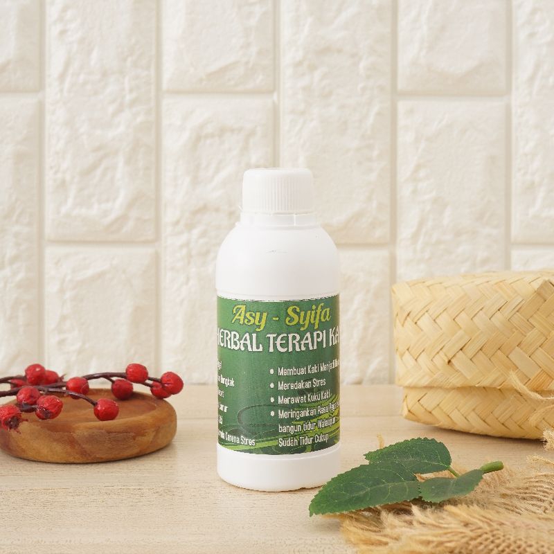 HERBAL TERAPI KAKI | ASY SYIFA HERBAL RENDAMAN TERAPI KAKI CAIR ASAM URAT KOLESTEROL HIPERTENSI