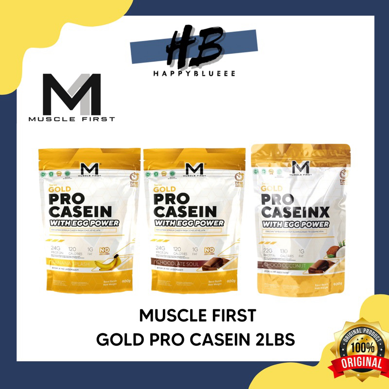 MUSCLE FIRST GOLD PRO CASEIN 2LBS WHEY PROTEIN