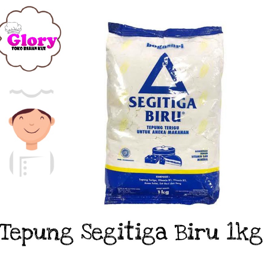 

Terkini tepung terigu segitiga biru 1 kg E94