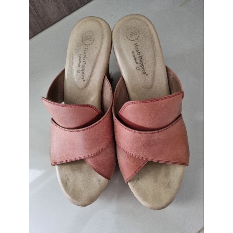 sandal wedges hush puppies