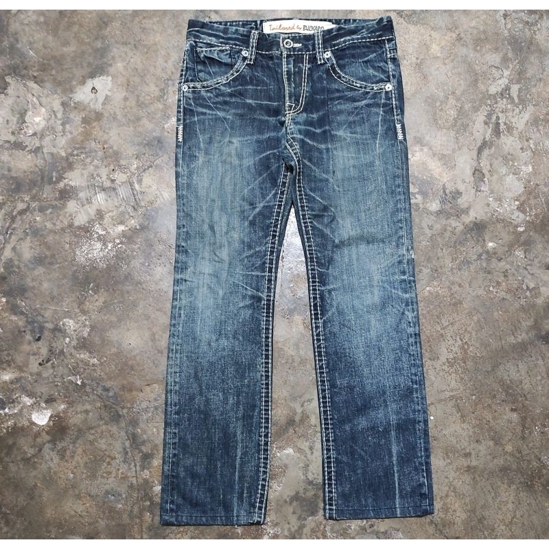 Celana Panjang Jeans Buckaroo Fading Celana Denim Cowok Second