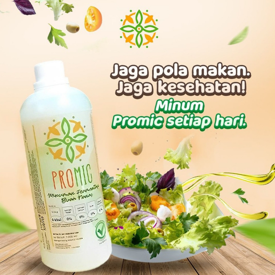 Promic Promo/ Free Teh Proherbs Rosella/ Biang Probiotic Microbs 1000 ml