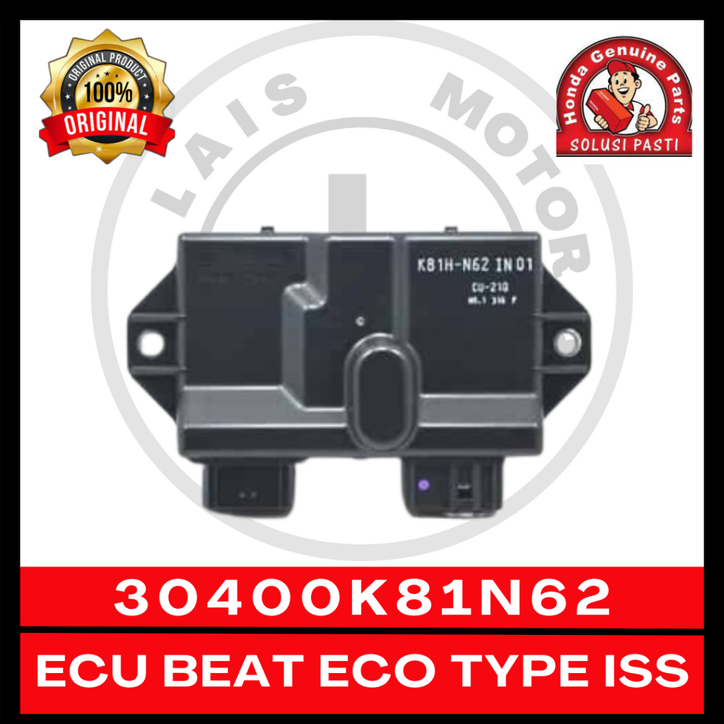 ECU K81N62 Beat Street ECO Type ISS 30400K81N62 Original AHM