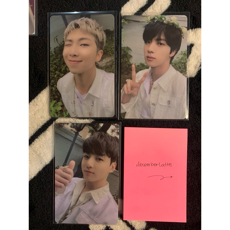 BTS BUTTER PWS POWERSTATION LD LUCKY DRAW PC PHOTOCARD