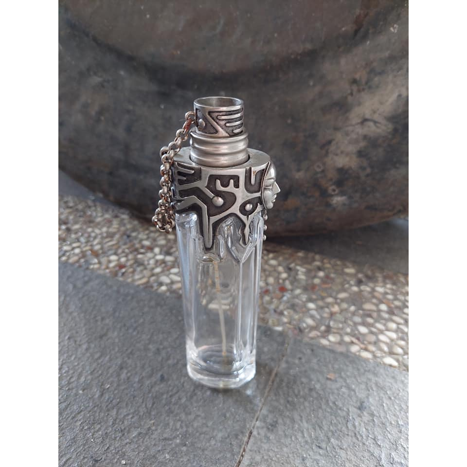 pajangan botol kaca kosong eks botol parfum