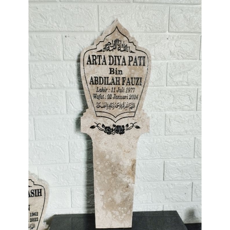 BATU NISAN TANCAP 20X60 MARMER