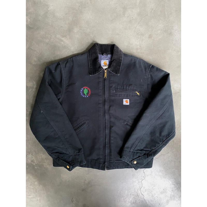 CARHARTT DETROIT JACKET J01 BLK