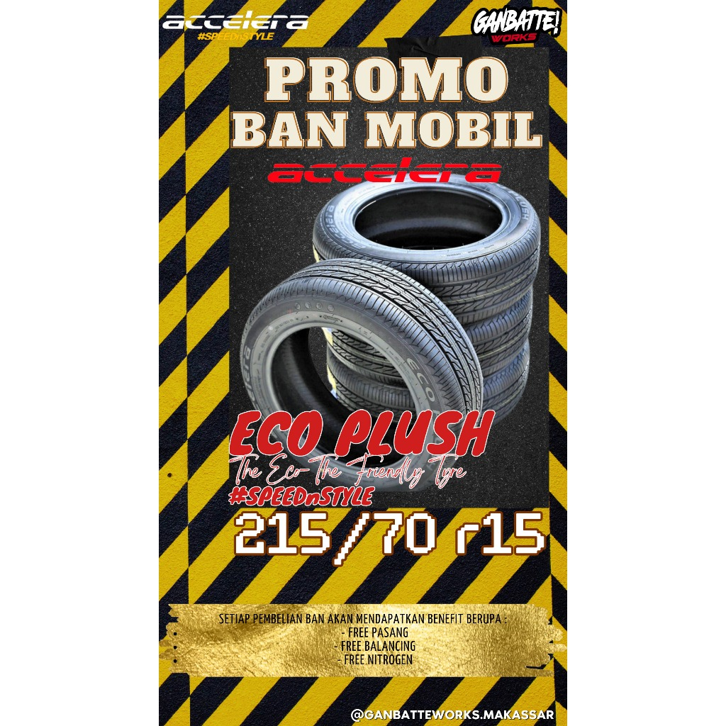 ban murah ACCELERA ECO PLUSH 215 70 R15