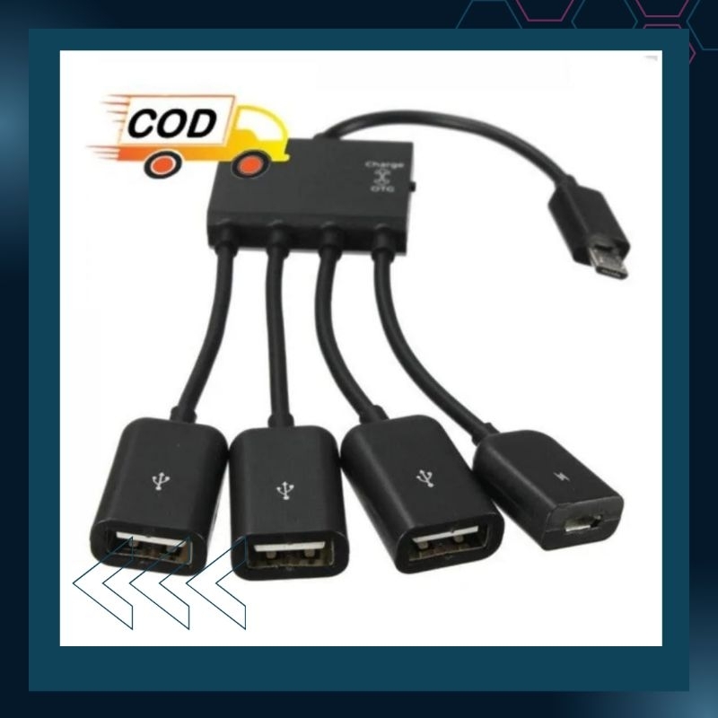 Micro Usb Otg 4 In 1