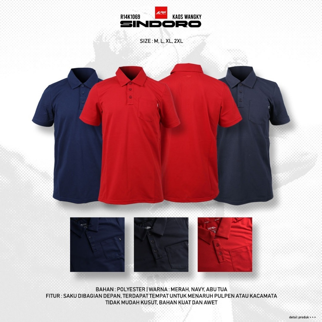 Kaos Lengan Pendek Pria Wangki Sindoro Arei Outdoorgear