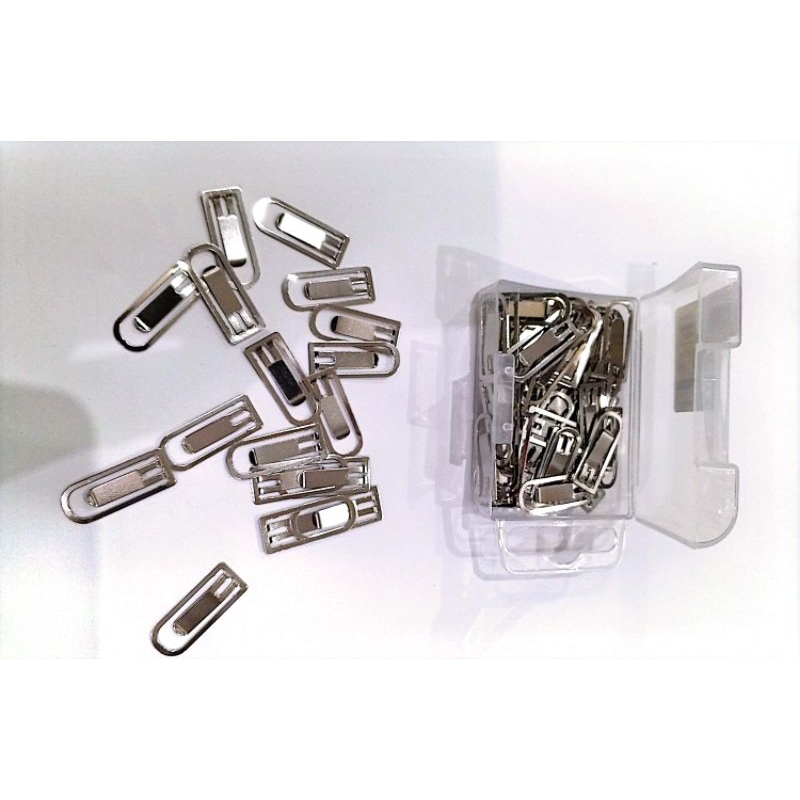 

paper clip besi ukuran 3 dan 1 @50