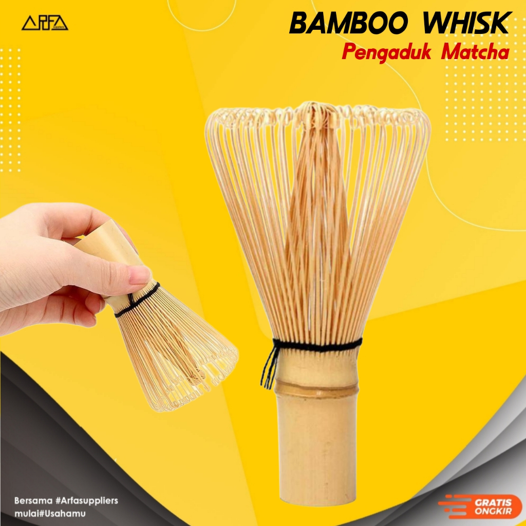 Chasen Pengaduk Matcha Bamboo Whisk