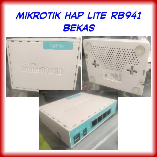 MIKROTIK RB 941 2ND HAP LITE BEKAS