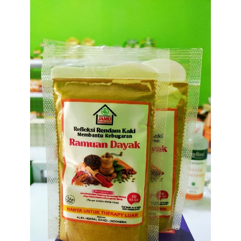 Ramuan Dayak rendaman kaki