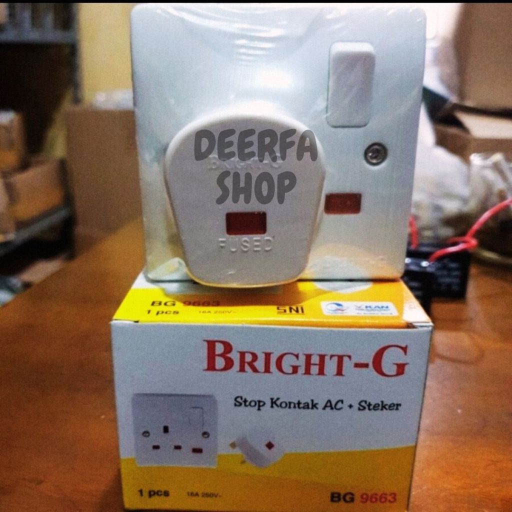 STOP KONTAK AC + SAKLAR OUTBOW STOP KONTAK AC SET