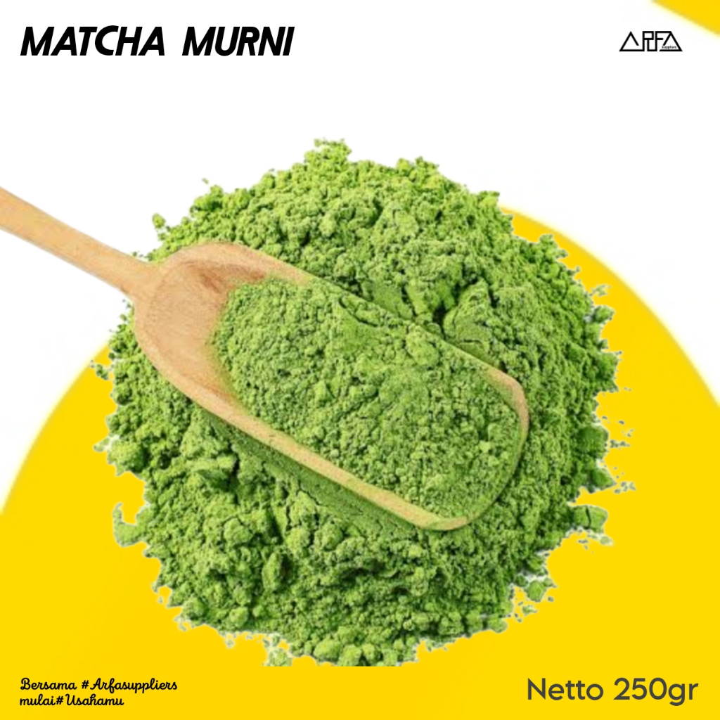 

Premium Powder Pure Matcha Murni 250gr
