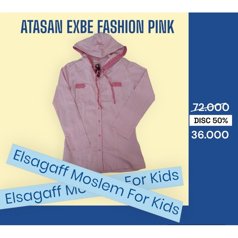 Atasan Exbe Fashion Pink